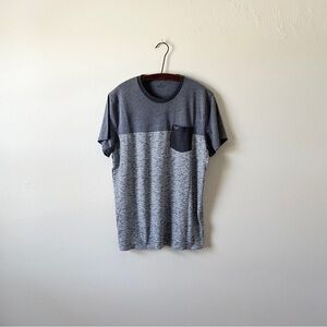 Hollister Comfy Favorite Short Sleeve Tee Stripe Coast Vibes 60% Cotton L